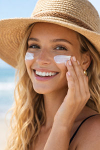 La crème solaire : l’indispensable des vacances